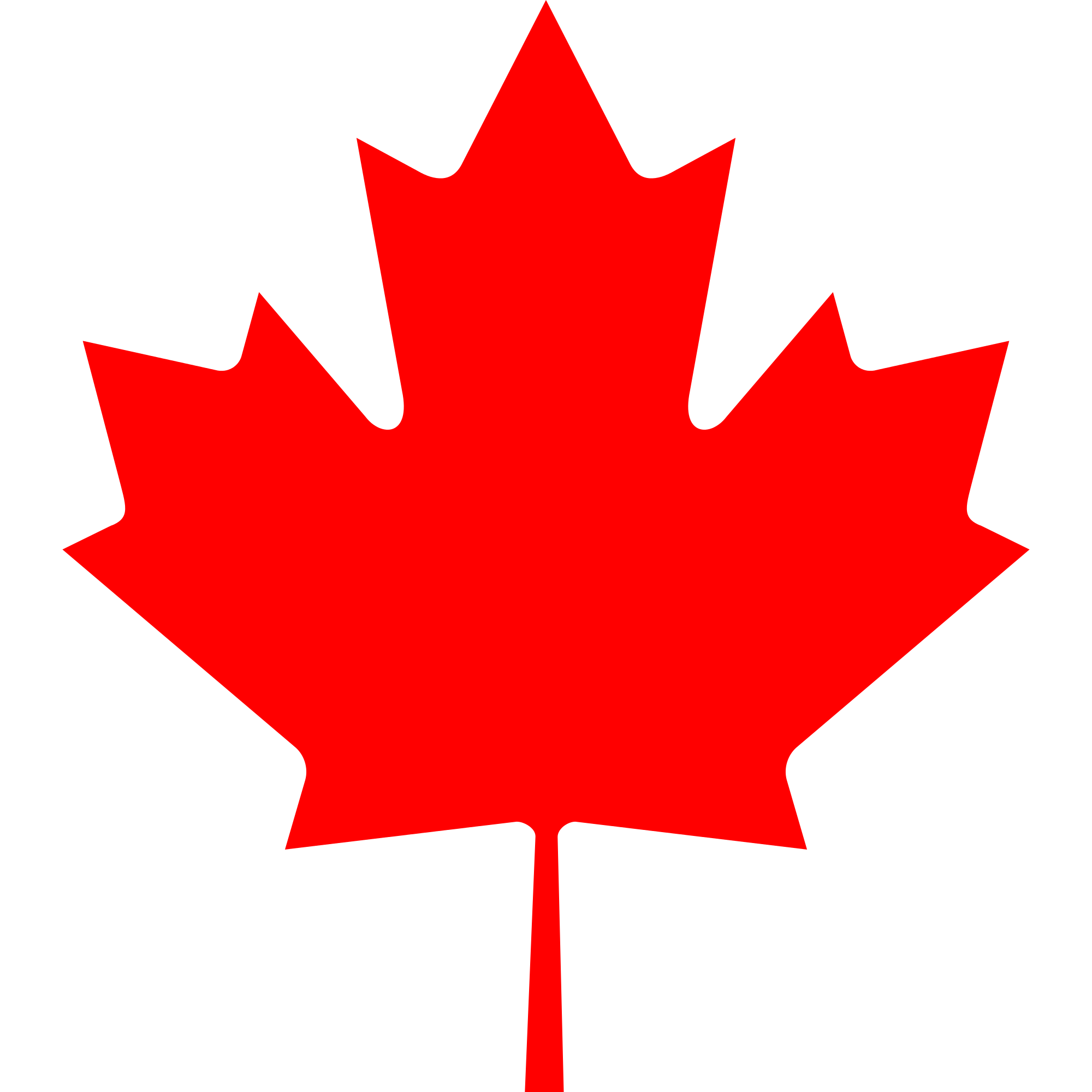 Canadian maple leaf